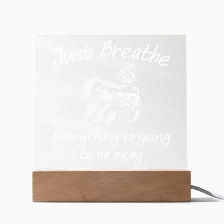 Just Breathe-Acrylic