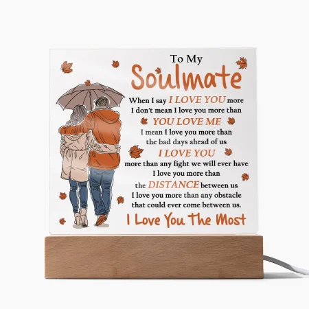 Soulmate-Love You Most-Acrylic