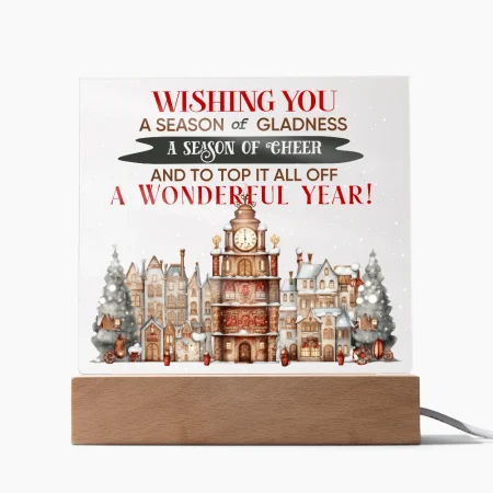 Christmas-Gathered Around It-Acrylic