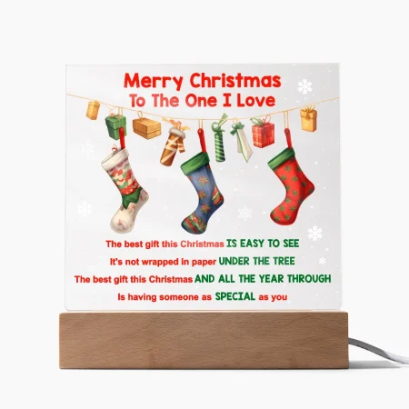 Christmas-Easy To See-Acrylic