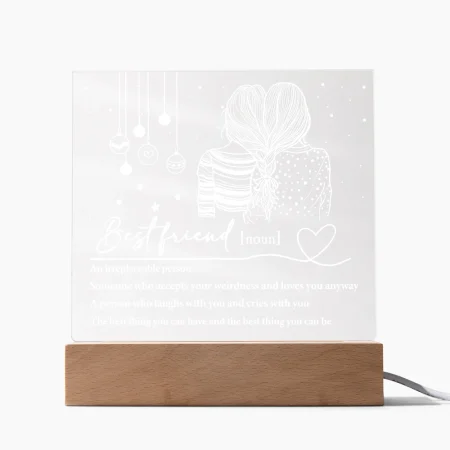 Friend-Irreplaceable Person-Acrylic