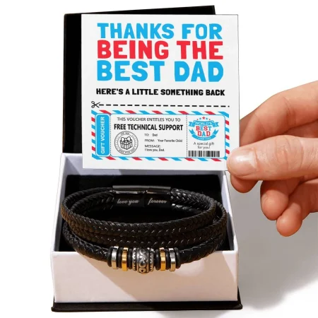 Dad-Gift Voucher-Bracelet